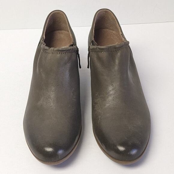 Dansko Debbie Burnished Ankle Boots, Taupe, Women's 39 EU (US 8.5-9) - Picture 3 of 7